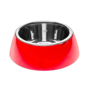 Ferplast Jolie metalna posuda sa plastičnim držačem za hranu za pse M 20cm / 850ml