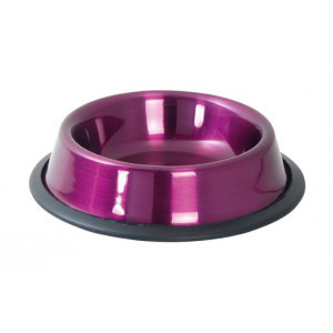 Croci Bobby metalna posuda za pse i mačke 450ml pink