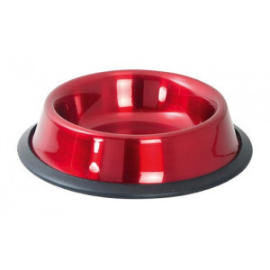 Croci Bobby metalna posuda za pse 700ml crvena