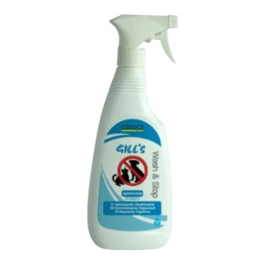 Croci Gill`s sanitizer Wash n Stop odbija pse i mačke od tretiranog područja 500ml
