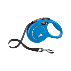 Flexi Classic povodac za pse i mačke 3m / XS cord - plavi