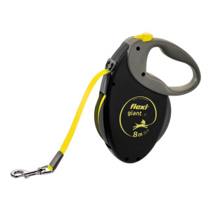 Flexi Giant povodac za pse 8m / XL tape - crni
