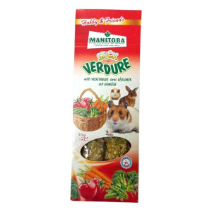 Manitoba Verdure Stick poslastice od povrća za glodare 2x56g