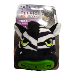 All for Paws Treat Invhiders zebra igračka za skrivanje poslastica za pse S
