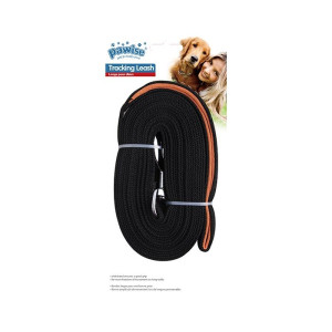 Pawise Tracking Leash radni povodac za pse 15m crni