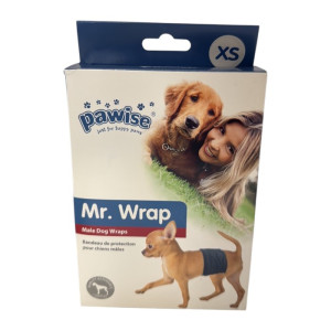 Pawise Mr. Wrap pojas za pelene za pse (za mužjake) XS