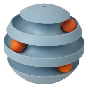 Pawise Spin Ball Fun Plus Roly-Poly interaktivna igračka s lopticom za mačke