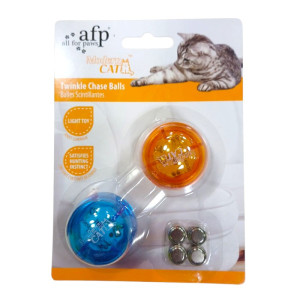 All for Paws Twinkle Chase Balls svjetleće loptice za mačke