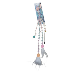 All for Paws Long Butterfly Wand Pink pecaljka leptir igračka za mačke