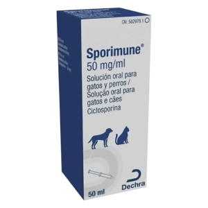 Dechra Sporimune oralni rastvor za liječenje atopijskog dermatitisa kod pasa i mačaka 50mg