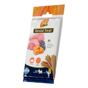 N&D Adult Mini Pumpkin Dental Stick - bundeva, janjetina i borovnica poslastica za pse 60g