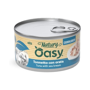OASY Natury Cooking Broth Adult Tuna & Sea Bream - tuna i orada u temeljcu hrana za mačke 85g