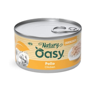 OASY Natury Cooking Broth Adult Chicken - piletina u temeljcu hrana za mačke 85g