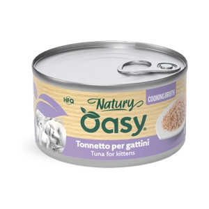 OASY Natury Cooking Broth Kitten Tuna - riba u temeljcu hrana za mačiće 85g