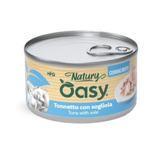 OASY Natury Cooking Broth Adult Tuna & Sole - riba i list u temeljcu hrana za mačke 85g