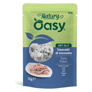 OASY Natury Soft Jelly Adult Tuna - riba u želeu hrana za mačke 70g