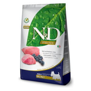 N&D Adult Mini Prime - janjetina suha hrana za pse 2,5kg