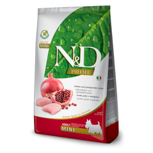 N&D Adult Mini Prime - piletina i nar suha hrana za pse 2,5kg