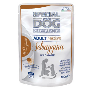 Special Dog Excellence Medium Adult Chunkies with Wild Game - divljač hrana za pse 100g