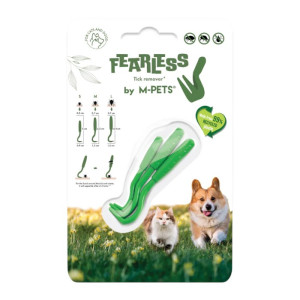 M-PETS Fearless Tick remover pincete za uklanjanje krpelja za pse i mačke