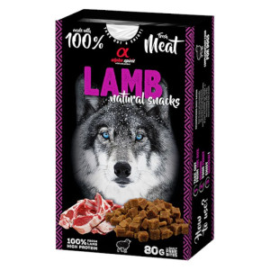 Alpha Spirit Natural Snacks Lamb poslastica sa janjetinom za pse 80g
