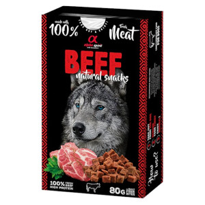 Alpha Spirit Natural Snacks Beef poslastica sa govedinom za pse 80g