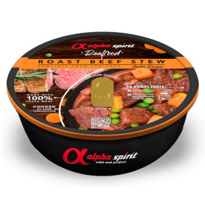 Alpha Spirit Real Food Roast Beef Stew goveđi gulaš za pse 280g