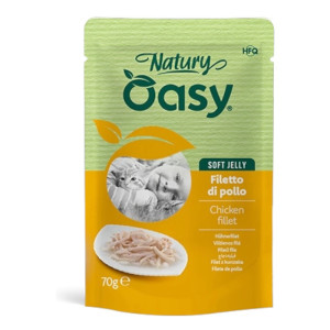 OASY Natury Soft Jelly Adult Chicken Pouch - piletina u želeu hrana za mačke 70g