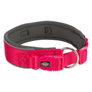 Trixie Premium ogrlica sa neopren oblogom za pse L-XL 53-62cm / 50mm pink