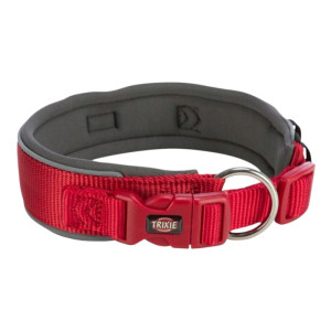 Trixie Premium ogrlica sa neopren oblogom za pse XS-S 27-35cm / 25mm crvena