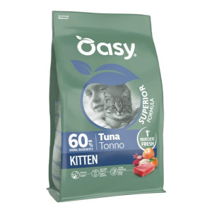 OASY Superior Kitten Tuna suha hrana za mačiće 300g