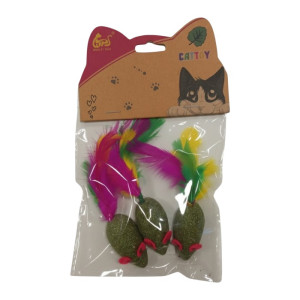 MP miš igračke za mačke sa macinom travom