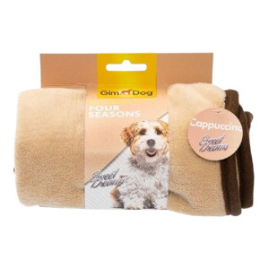 GimDog Cappuccino Four Seasons deka za pse 60x40cm bež