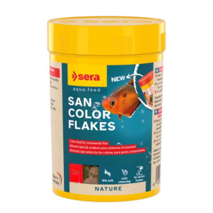 sera San Color Flakes Nature hrana za ribe 100ml