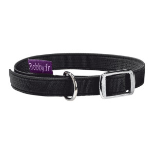 Croci Bobby ogrlica za mačke i male pse 10mm x 30cm crna