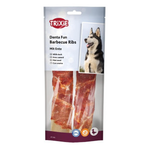 Trixie Denta Fun Barbecue Ribs poslastica za pse sa patkom 2 kom