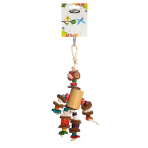 Imac bambus drvena igračka za ptice 20x15cm