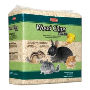 Padovan Wood Chips pilota za male životinje miris limuna 1kg / 14 lit