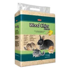 Padovan Wood Chips pilota za male životinje miris limuna 4kg / 54 lit