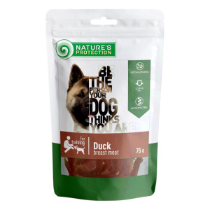 Nature's Protection Duck breat meat pačja prsa poslastica za pse 75g