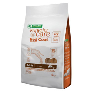 Nature's Protection Adult Red Coat - losos suha hrana bez žitarica za pse sa crvenom dlakom 4kg