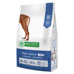 Nature's Protection Maxi Junior - piletina suha hrana za štenad 2-18mj velikih rasa 4kg