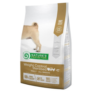 Nature's Protection Weight Control Sterilised - perad i račići suha hrana za sterilisane pse 4kg