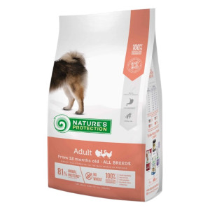 Nature's Protection Adult Chicken - piletina suha hrana za pse starosti preko 12 mjeseci 4kg