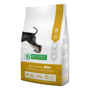 Nature's Protection Senior Mini Chicken - piletina suha hrana za starije pse preko 7 godina 2kg