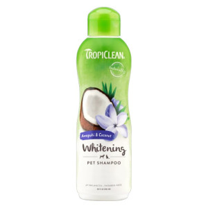 TropiClean Whitening Awapuhi & Kokos šampon za izbjeljivanje za pse i mačke 355ml