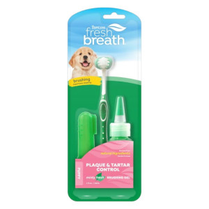 TropiClean fresh breath komplet za oralnu njegu i svjež dah za štenad