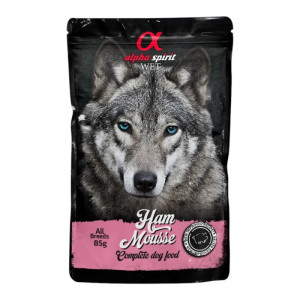Alpha Spirit Wet Mousse Jamon svinjetina hrana u umaku za pse 85g