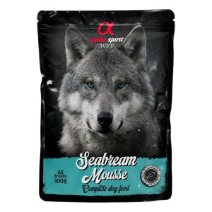 Alpha Spirit Wet Mousse Seabream orada hrana u umaku za pse 300g