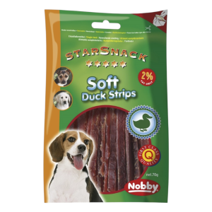 Nobby StarSnack Soft Duck Strips patka poslastica za pse 70g